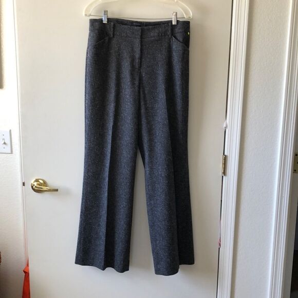 Anne Klein Tweed Pants Size 8 Gently Used Black - Picture 5 of 7